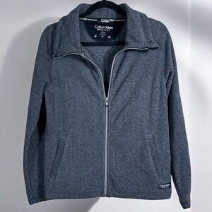 Classic Calvin Klein Minimalist Performance Dry Fleece Jacket Women's Size S